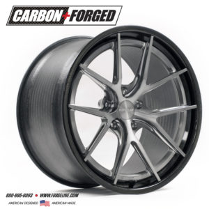 Forgeline Carbon+Forged CF201 in Tinted Clear