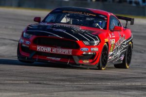 KohR Motorsports Mustang GT4 Wins IMSA Continental Tire Sports Car Challenge GS at Sebring on Forgeline One Piece Forged Monoblock GS1R Wheels