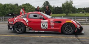 In race number 2, the class win went to Ian James & Mathew Keegan, in their #50 Panoz Avezzano on Forgeline GS1R Wheels!