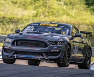 Race number one saw Jade Buford & Patrick Gallagher earn the class win, in their #55 PF Racing Ford Motor Company Mustang GT4 on Forgeline GS1R Wheels!