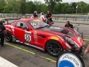 In race number 2, the class win went to Ian James & Mathew Keegan, in their #50 Panoz Avezzano on Forgeline GS1R Wheels!