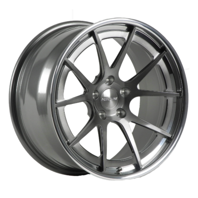 Forgeline GA3C-SL with Transparent Smoke Center and Polished Outer