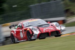 Ian James earns a pair of wins at Road America in the #50 Panoz Avezzano on Forgeline one piece forged monoblock GS1R wheels!