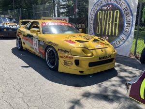 Hikari Racing Wheel Source Toyota Supra on Forgeline GW3R wheels makes a comeback at SVRA Mid-Ohio