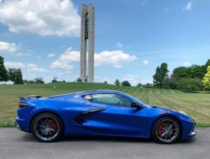 Dave Davison's C8 Corvette on Forgeline Flow Formed F01 Wheels