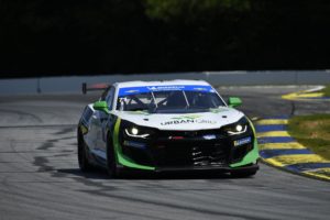 Rebel Rock Racing Chevrolet Camaro GT4.R on Forgeline GS1R Wheels at Road Atlanta