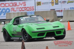 Bob Bertelsen Wins at Goodguys Raleigh in the “Green Mamba” Corvette on Forgeline CV3C Wheels