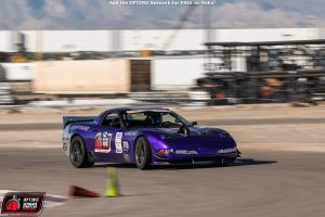 Jake Rozelle's 2021 OUSCI champion 2003 Chevrolet Corvette Z06 on Forgeline one piece forged monoblock VX1R wheels