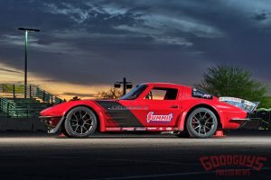 2021 Goodguys Autocrosser of the Year Josh Leisinger's C2 Corvette on Forgeline one piece forged monoblock GS1R wheels