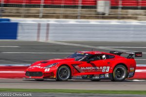 Amy Ruman No.23 Chevrolet Corvette at Charlotte Motor Speedway