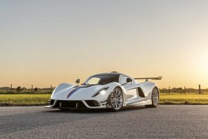 Hennessey Venom F5 Revolution on Forgeline One Piece Forged Monoblock GT1 5-Lug Wheels