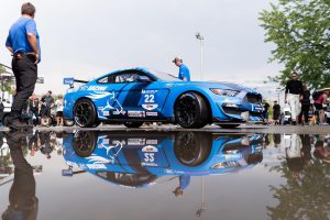 Jack Polito Sports Car Championship Canada Ford Mustang GT4 on Forgeline One Piece Forged Monoblock GS1R Wheels